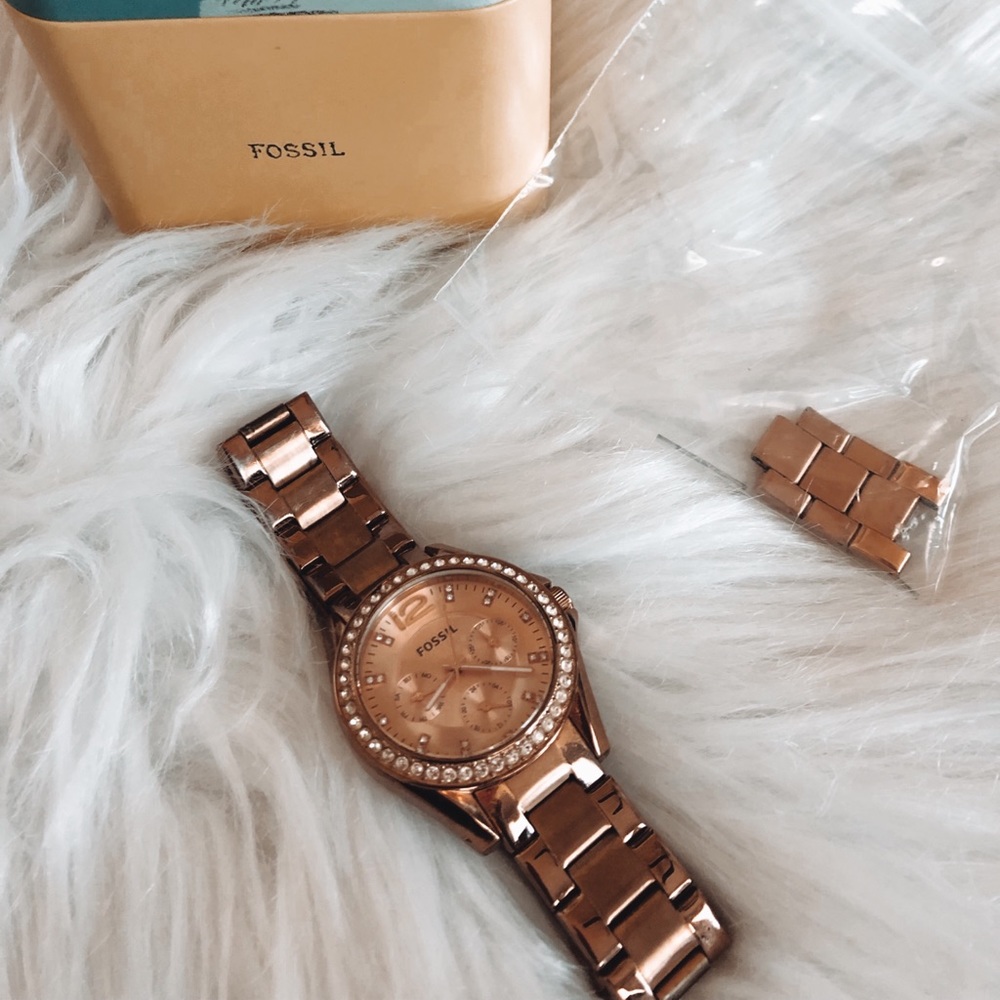 Fossil Rose Gold Watch